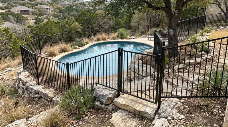 Pool Fence Installation Austin