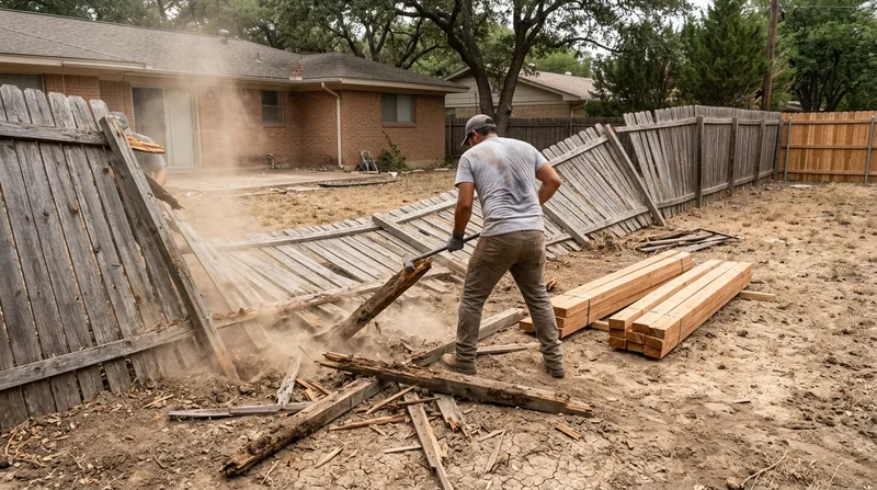 Fence Replacement & Removal Austin