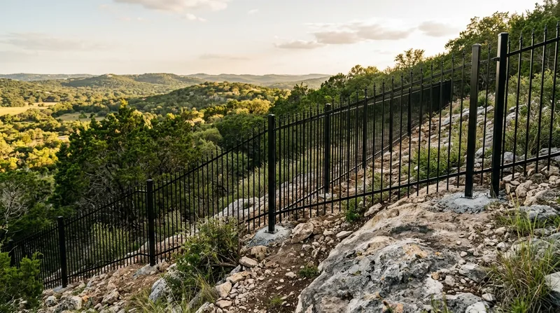 Aluminum & Ornamental Iron Fencing Austin